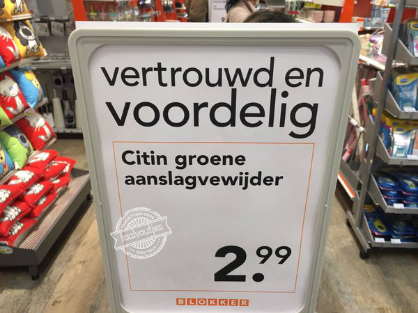 Maar ik wil het juist weg hebben!