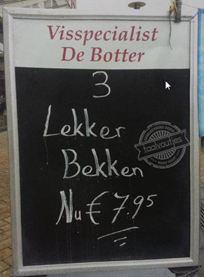 Goedkoper dan tongen!