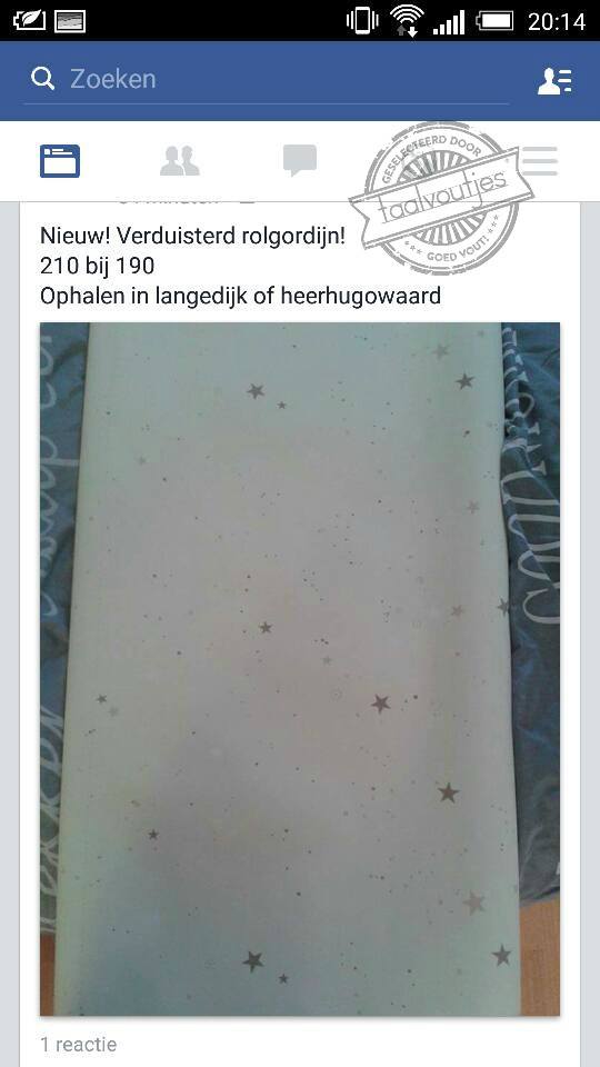 De politie komt per direct bij u langs.