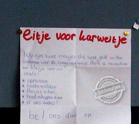 Willen jullie hem hard- of zachtgekookt?