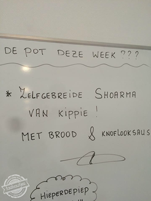 Ik wist niet dat shoarma draadjesvlees was.
