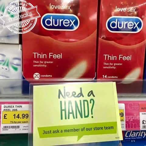 Here to satisfy all your needs.