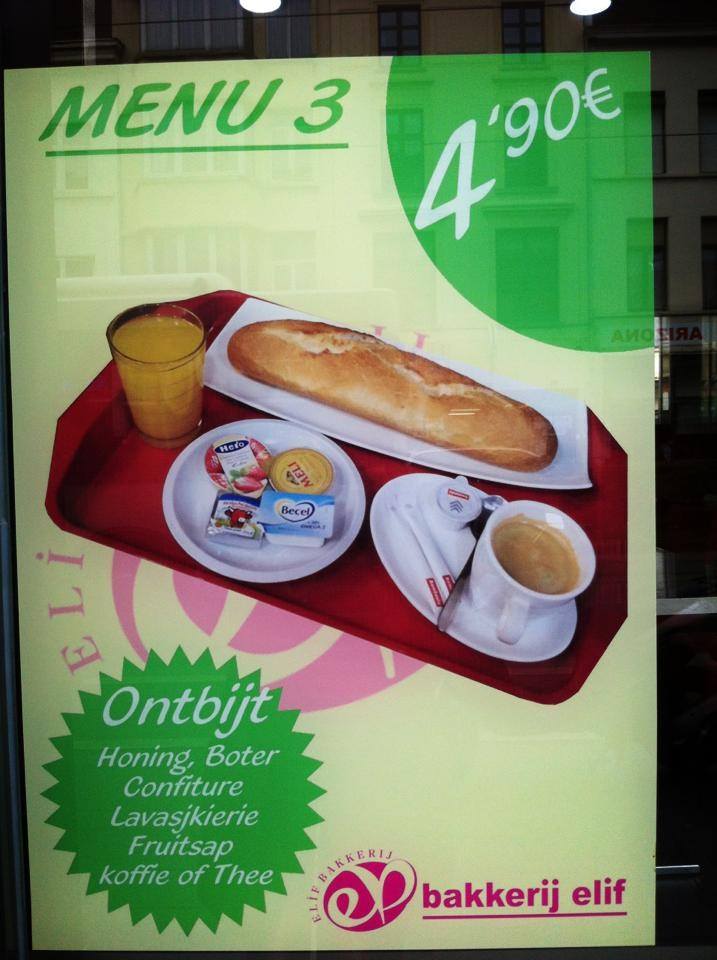 Dat is wel een heel vreemde lachende koe...