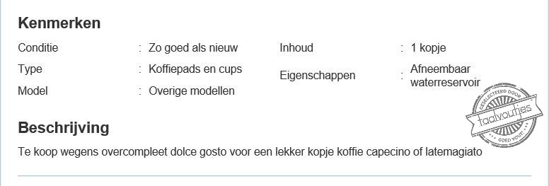 Daarmee krijg je wel hele aparte koffie.
