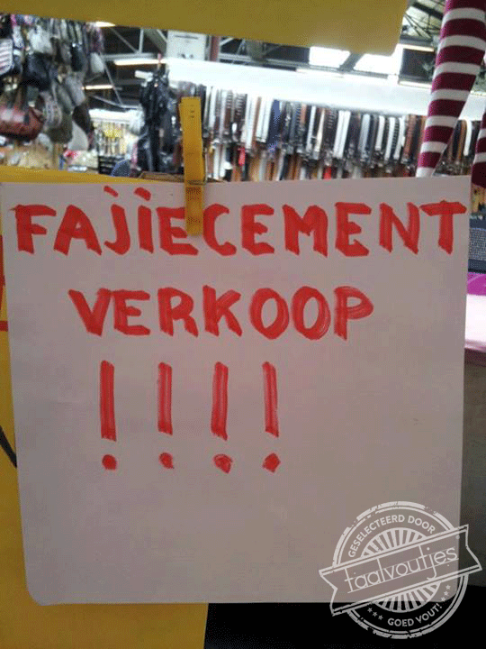 Dat verbaast ons niets ...