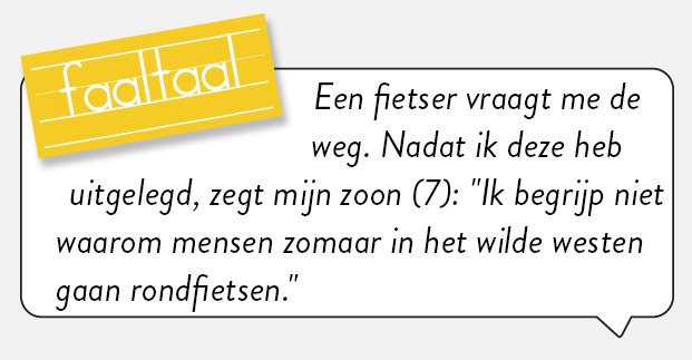 Zou hij ook sneller dan zijn schaduw fietsen?