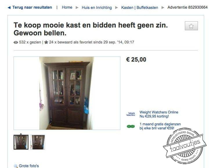 Laat God het maar niet horen!