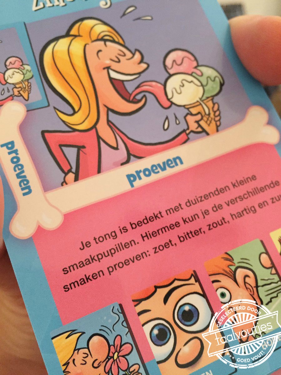 Ik proef, ik proef wat jij niet proeft ...