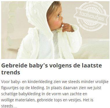 Gehaakte baby's zijn zó 2014!
