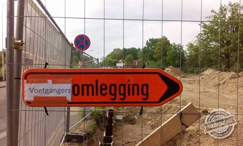 Ik neem wel even een andere route ...