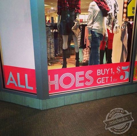 Special offer in the Red Light District.