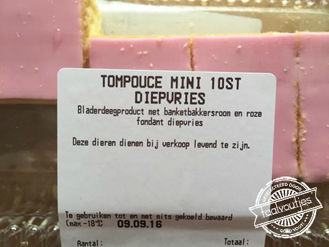 Pas na aankoop dus ...