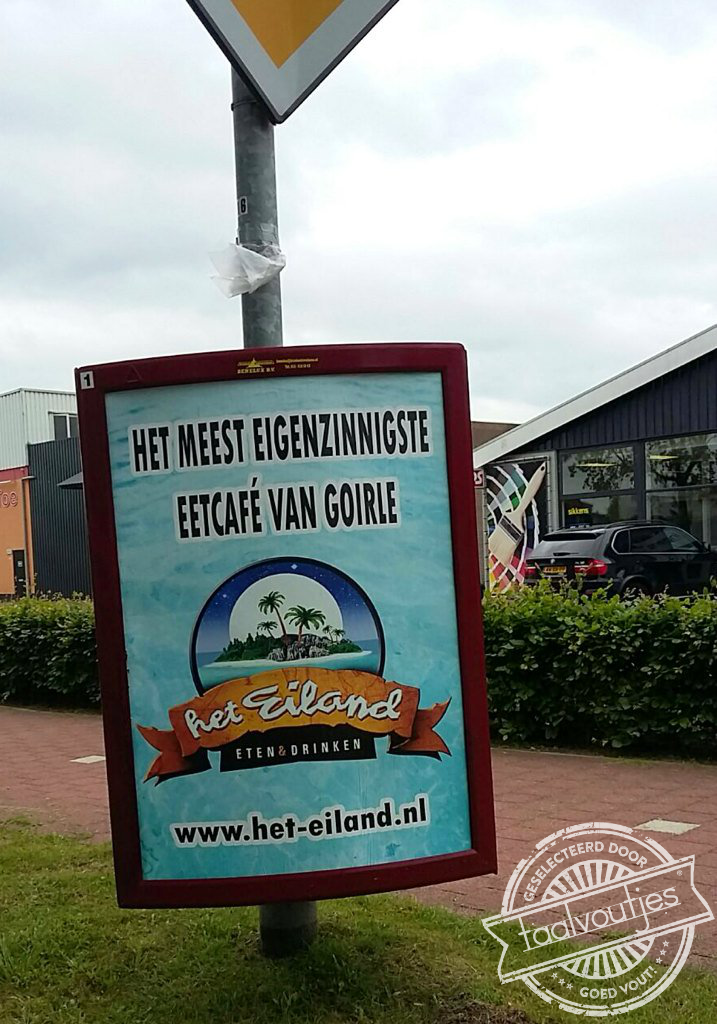 Daar doen ze het zeker anders dan anders.