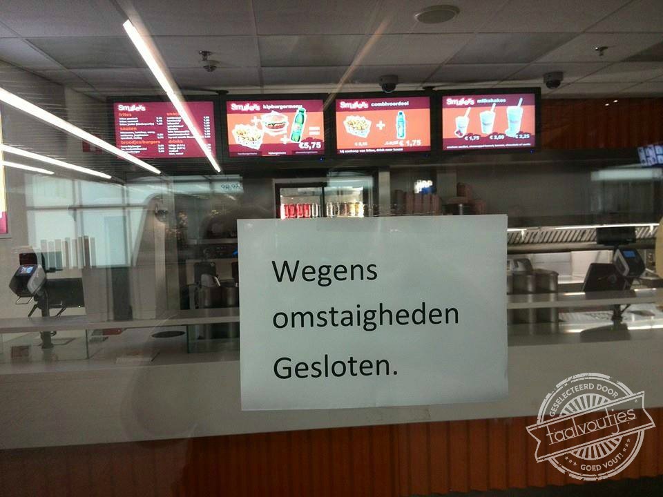 "We zijn namelijk even naar Nederlandse les."