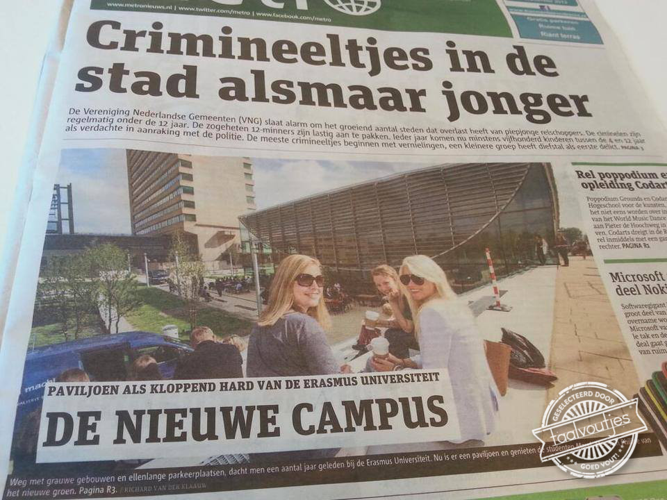 Wel oordopjes meenemen dus