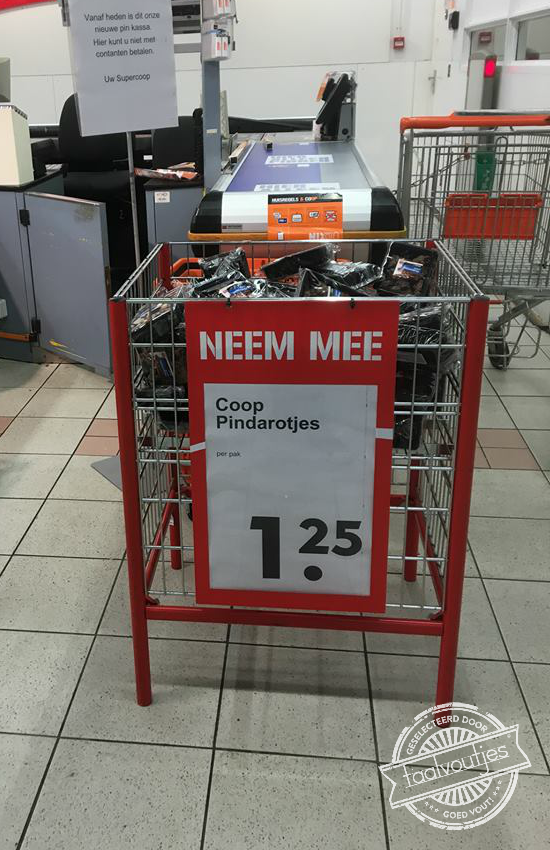 En ik vond de pepernoten al vroeg dit jaar ...