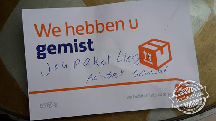 Het zit vast vol met jokkebrokken.