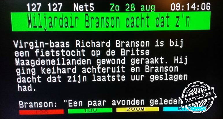 Hij probeerde aan zijn voorliggers te ontkomen?