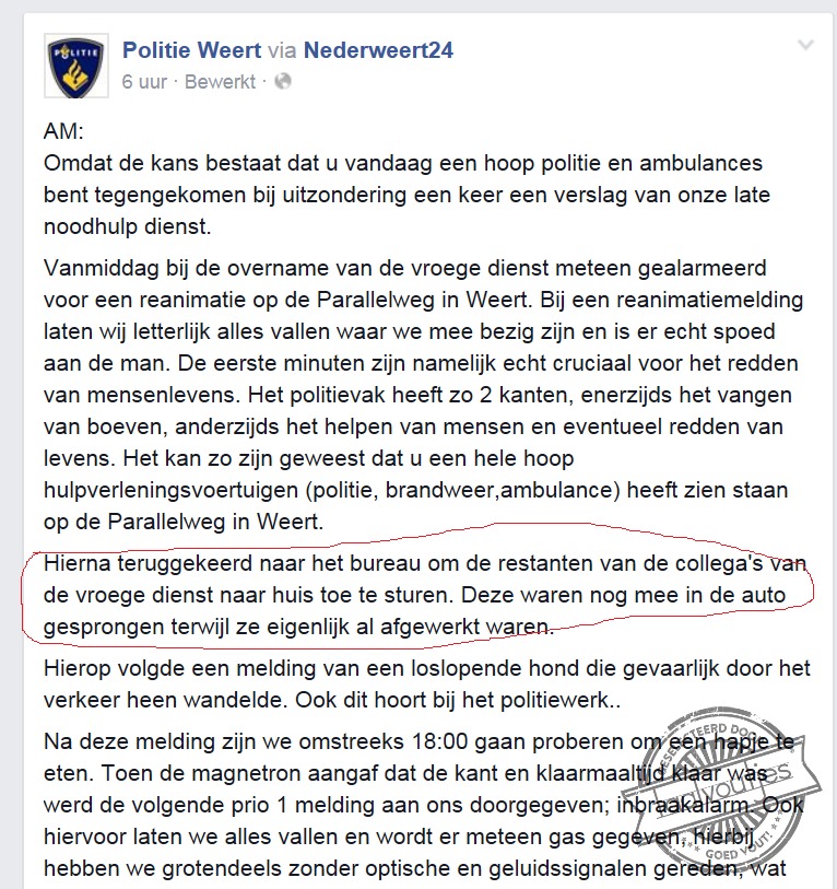 Rondslingerende armen kunnen we niet gebruiken.