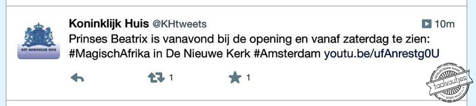 Hoelang wordt ze opgesteld?