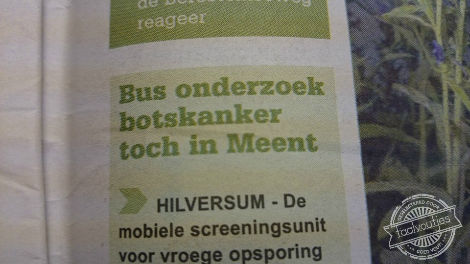 De kermis maakt meer kapot dan je lief is.