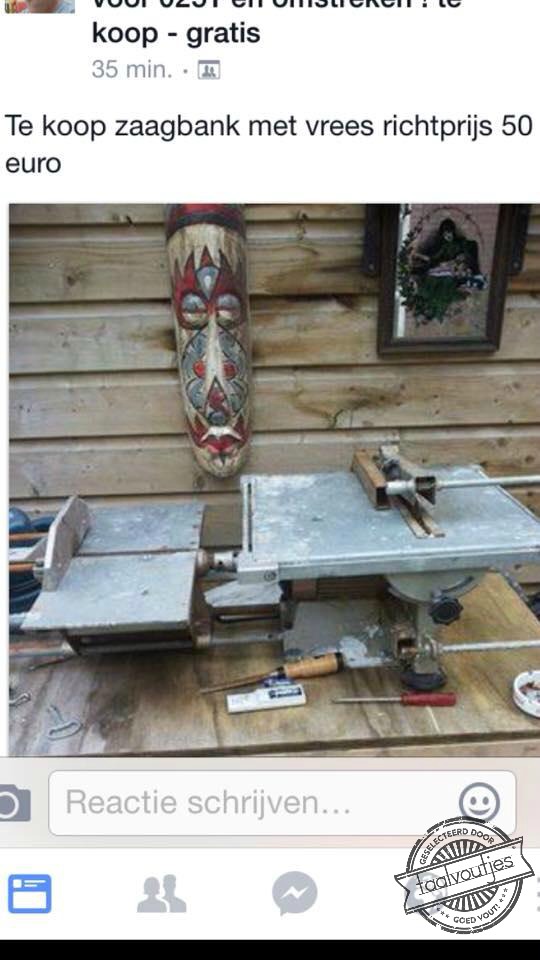 Bang voor dat enge masker zeker?