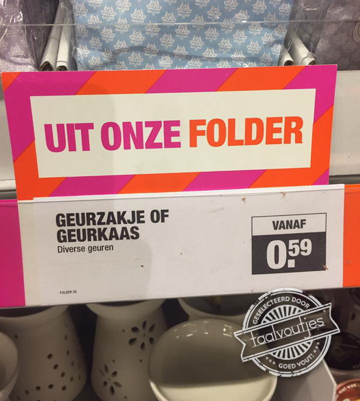 Daar haal ik m'n neus voor op