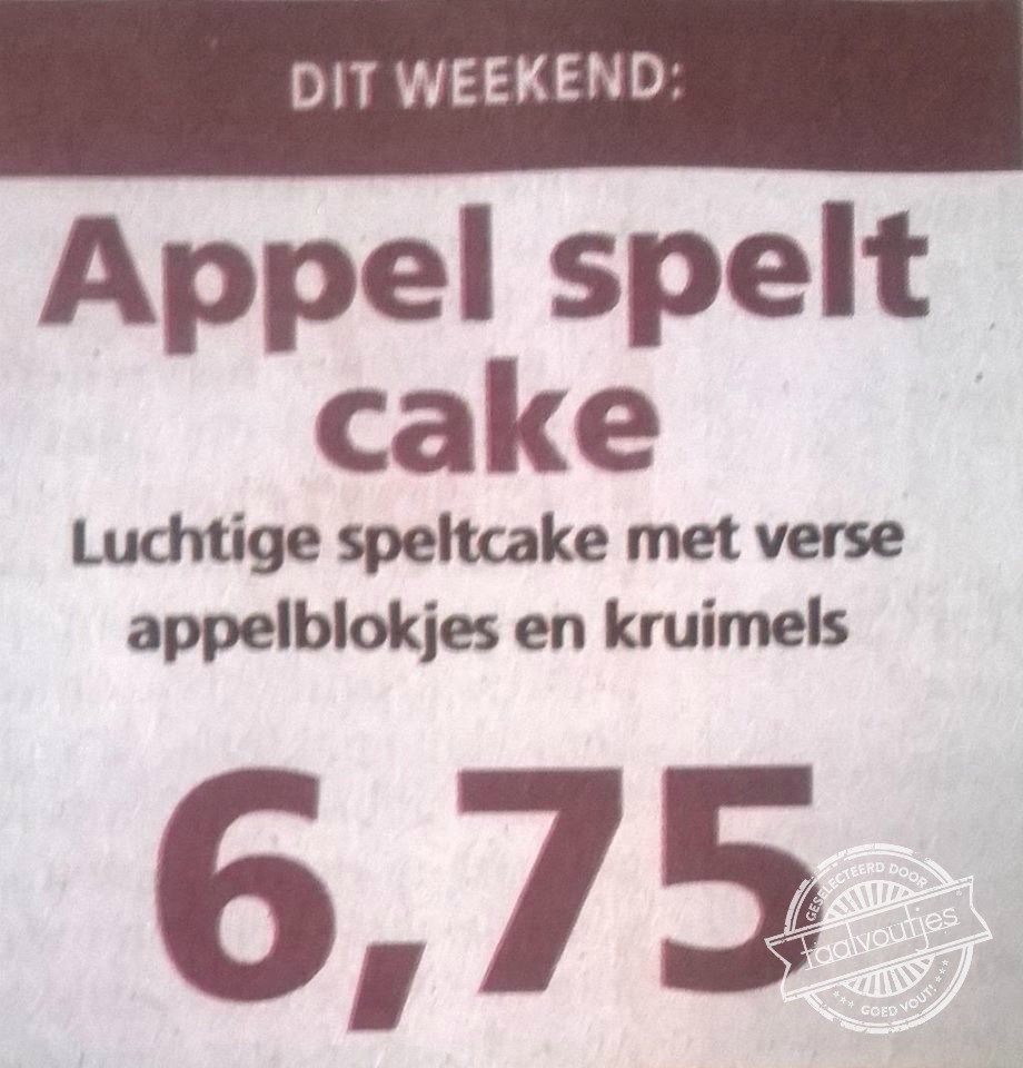 Die appels worden ook steeds slimmer!
