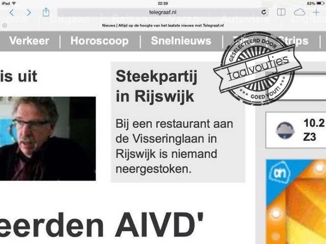 5. We beginnen de dag met goed nieuws!