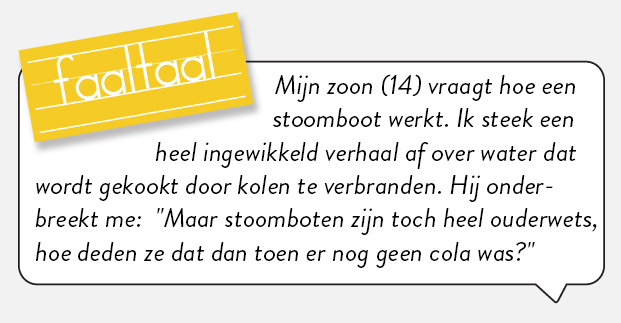 Misschien met sinas?