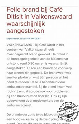 Vooral de kin is nog erg van slag.