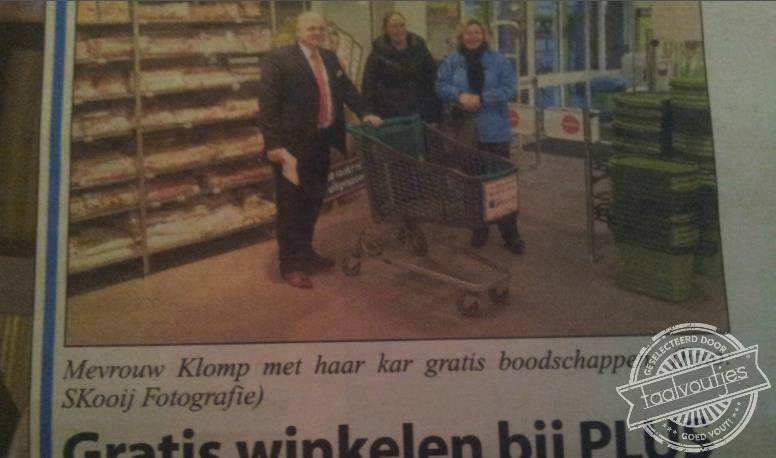 Nou, die kan een heel weeshuis voeden met haar karretje!