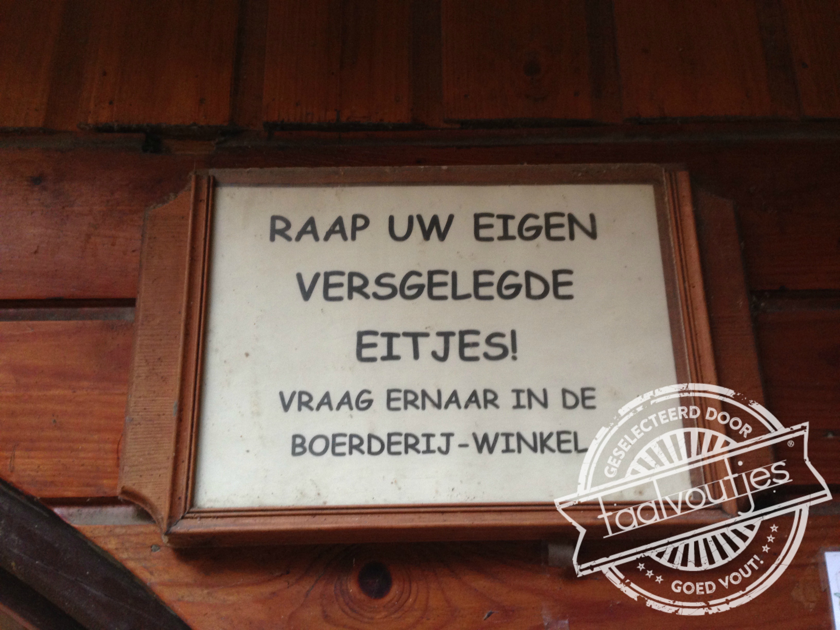 Wees er als de kippen bij!