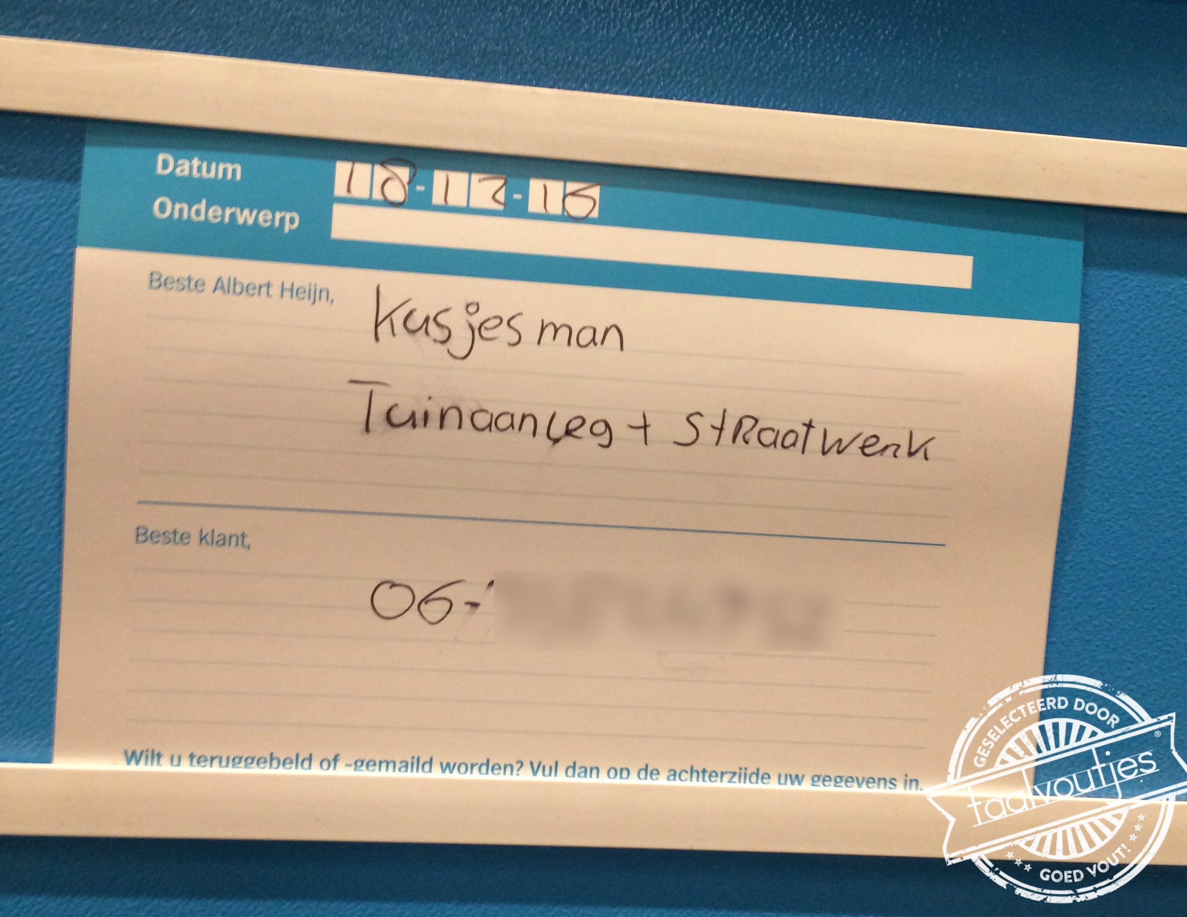 De oplossing voor alle singles.