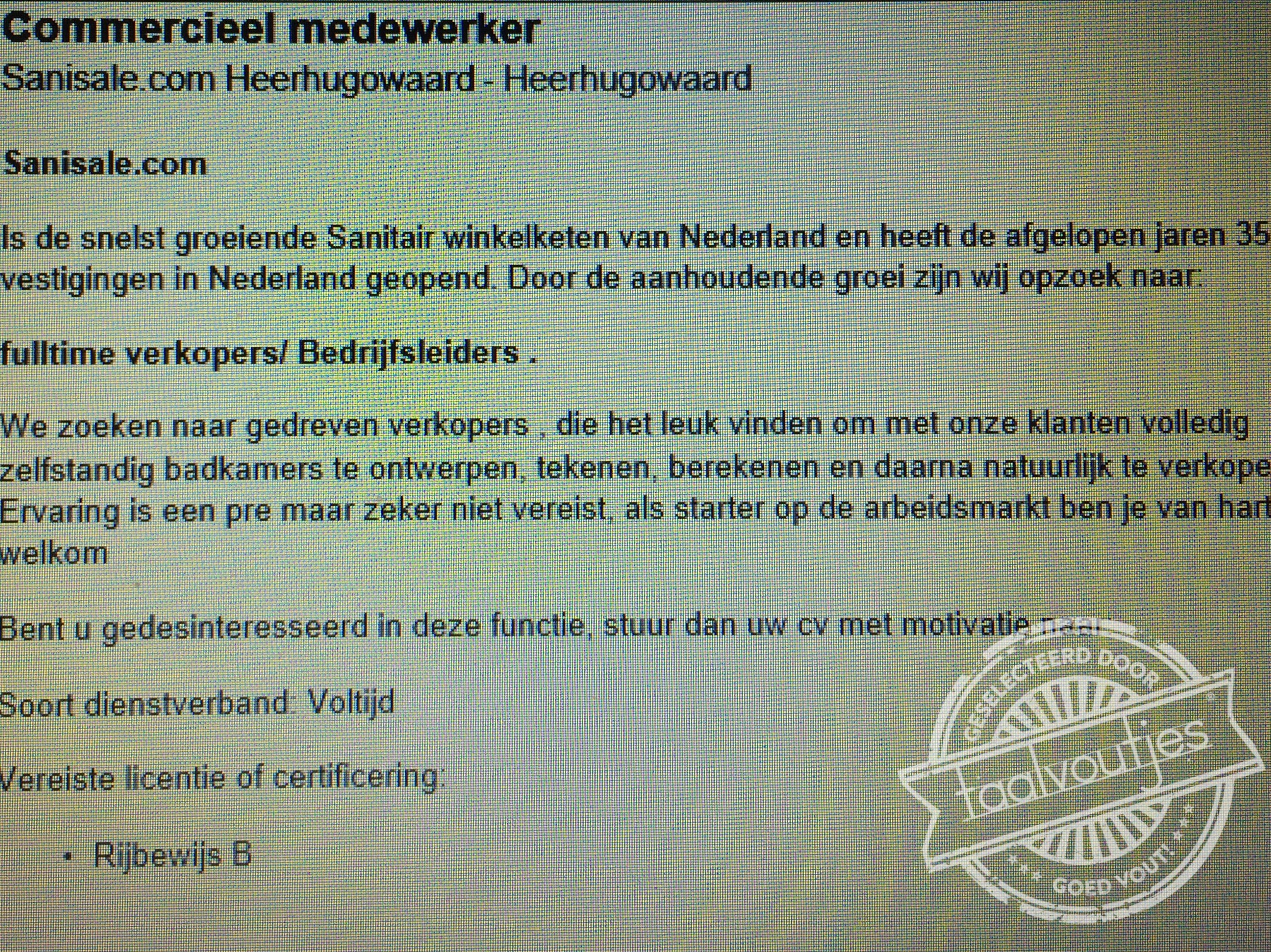 Ik heb niets met badkamers.