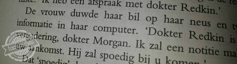 Die kan vast ook haar elleboog likken!