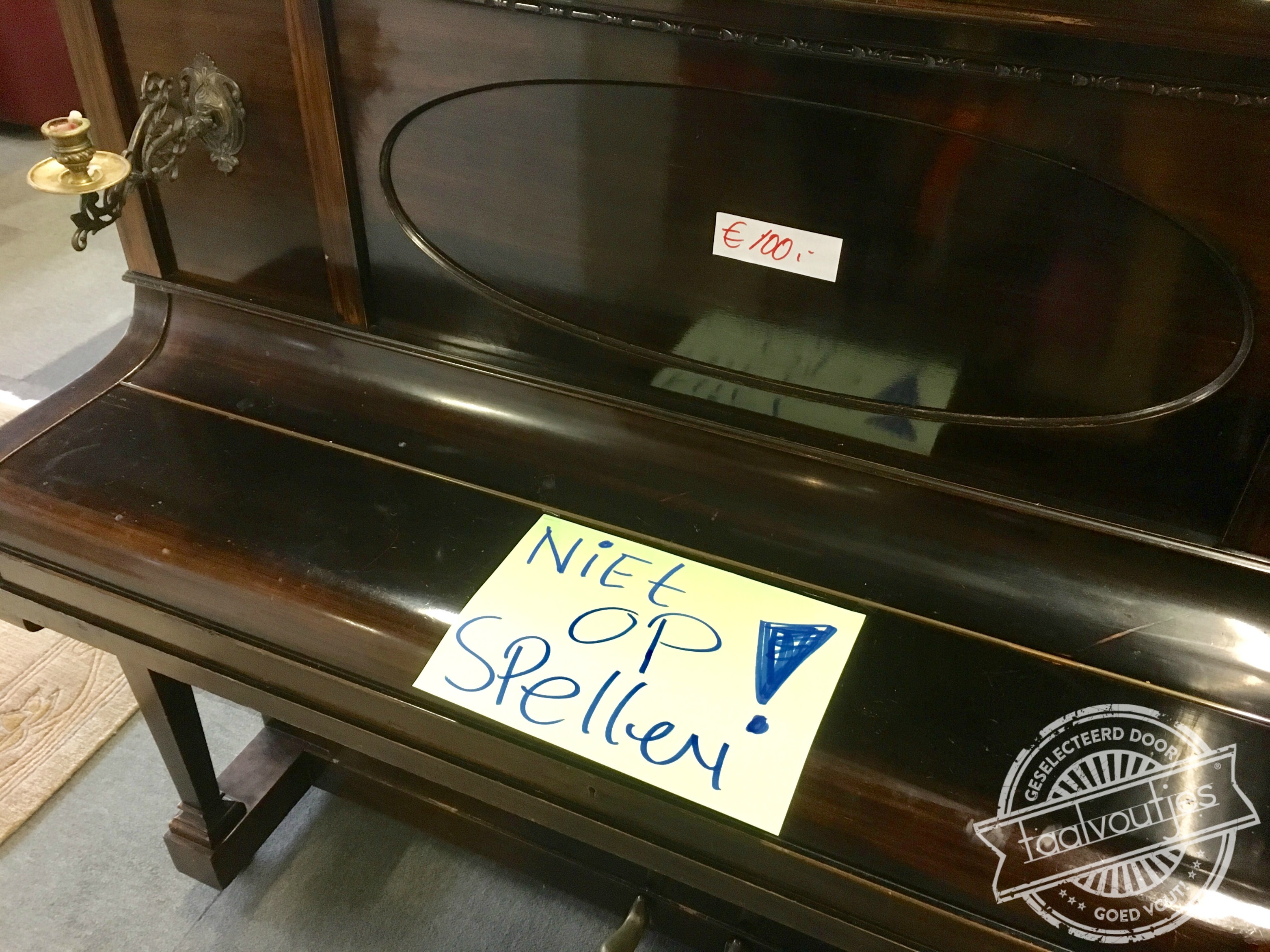 Dit is geen typemachine!