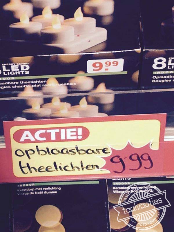 Daar zal de Explosieven Opruimingsdienst niet blij mee zijn.