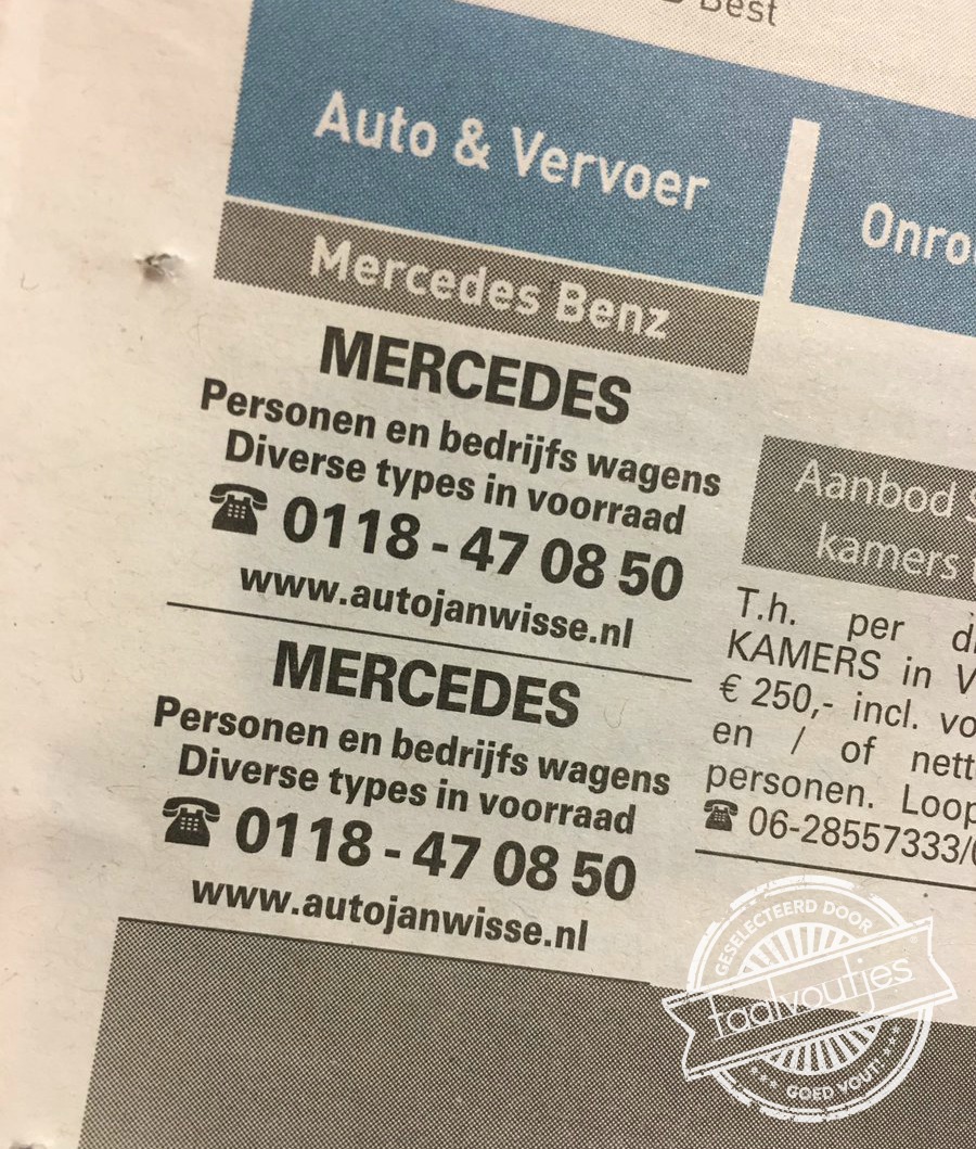 "Verkoopt u ook mooie mannen?"