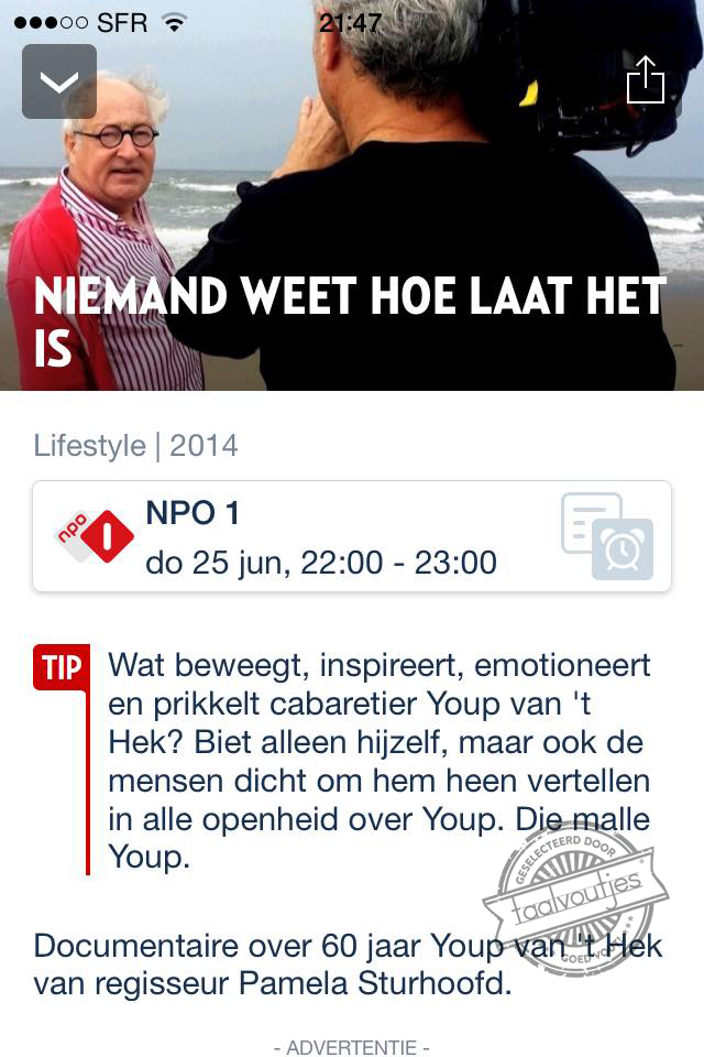 Ik snap er geen biet van.