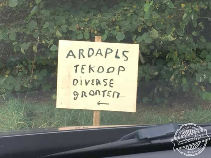 De klinkers waren zeker uitverkocht.