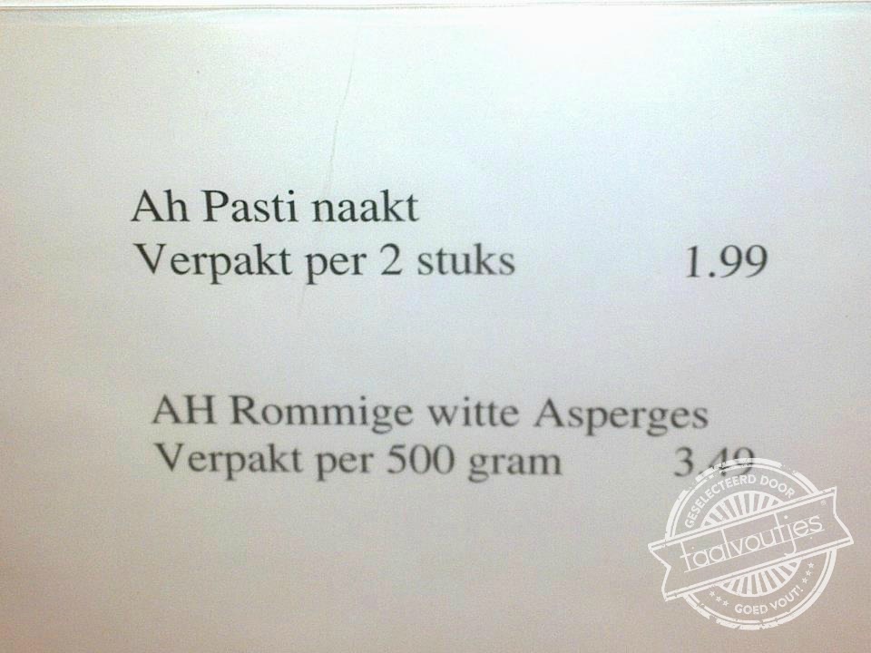 Dat is een wortel die zich letterlijk blootgeeft.