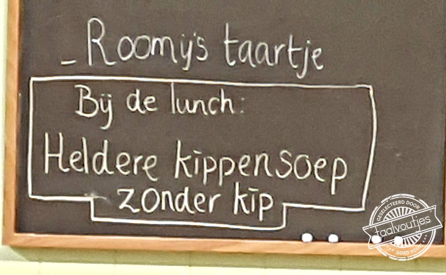 Geschikt voor vegetariërs.