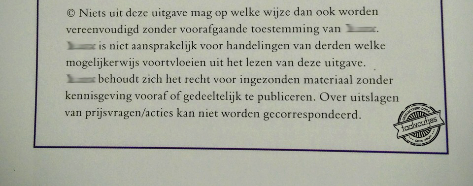 Ze doen wel erg moeilijk!