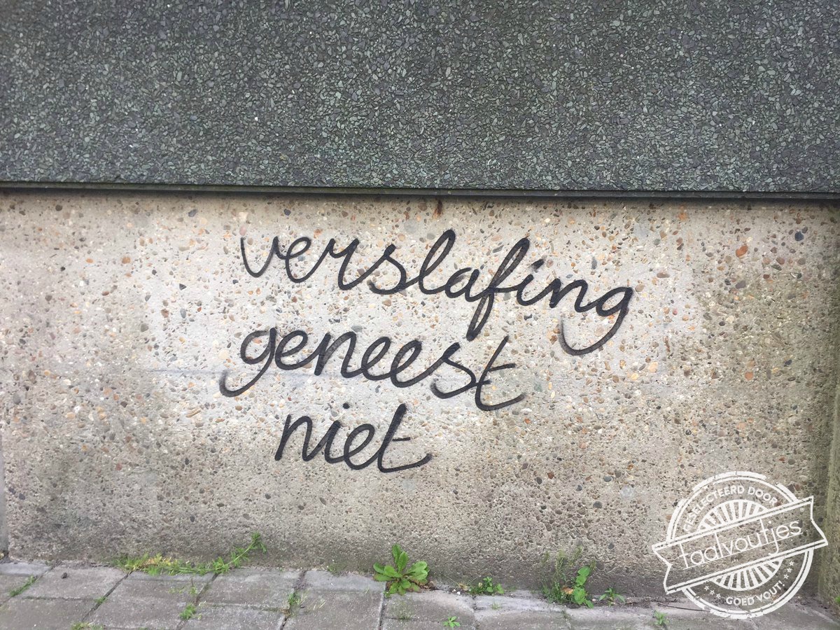 En het komt je spelling ook niet ten goede.