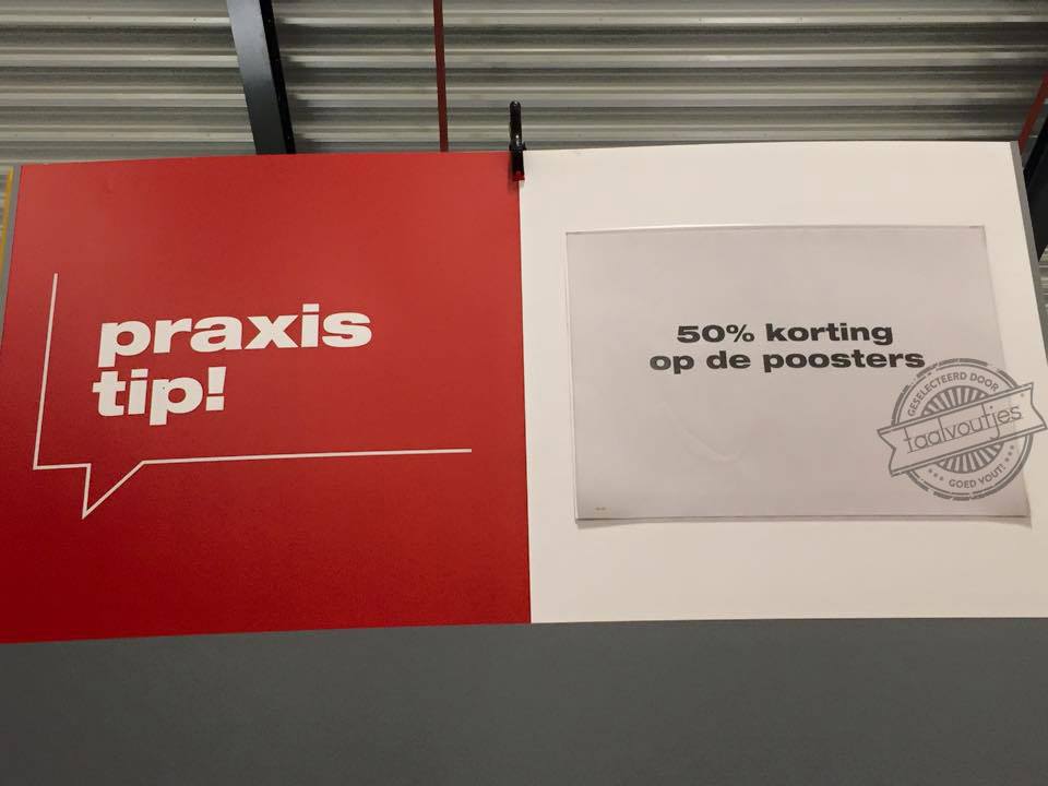 Die hangen er zeker al een tijd.