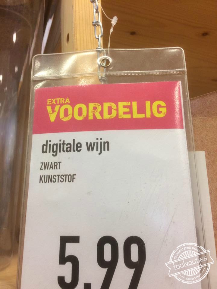 Nu nog e-glazen om het uit te drinken.