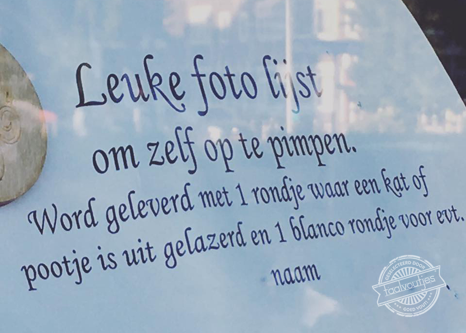 Die komen gelukkig altijd op hun pootjes terecht.