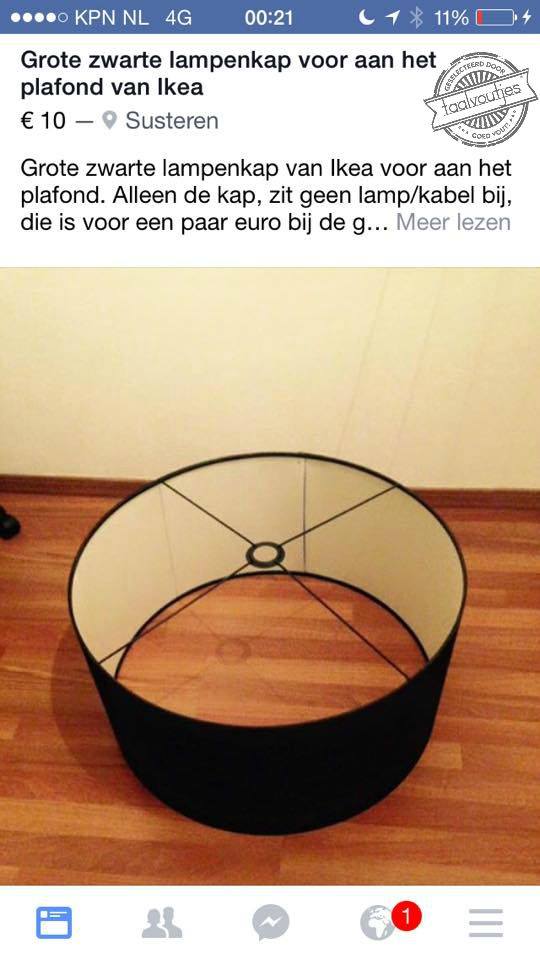 Mag ik hem ook thuis ophangen?