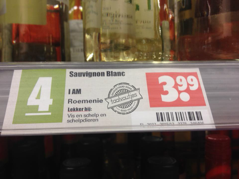 Om de scherven mee weg te spoelen.